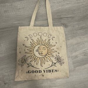 sun & moon tote bag